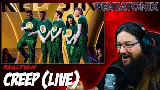 METALHEAD REACTS | Pentatonix - "Creep" (Masked Singer)