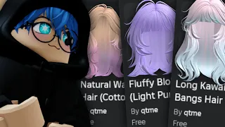 CEPET! 3 ITEM GRATIS BARU Wavy Hair, Blob Cut & Long Kawaii DI GAME Collect for UGC! (ROBLOX)