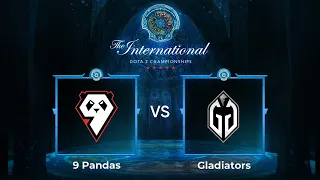 9 Pandas проти Gladiators | Гра 1 | The International 2023 - Плей-офф