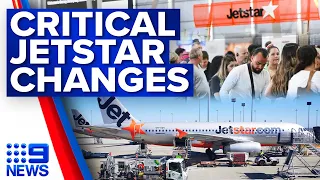 Jetstar changes airport arrival times for Australian customers | 9 News Australia