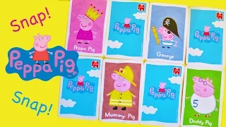 Peppa Pig FUN SNAP Playing Cards For KIDS!!!