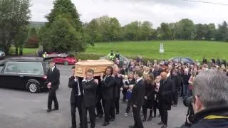 Jim Carrey Is A Pallbearer At Cathriona Whites Funeral In Cappawhite
