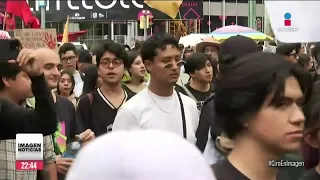 Miles de personas marchan en el 55 aniversario de la matanza de Tlatelolco | Ciro Gómez Leyva