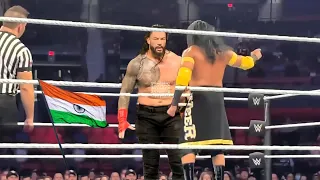 Veer Mahaan Attack Roman Reigns At WWE SmackDown 2023 #romanreigns #veermahaan #wwe