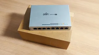 Ubiquiti Switch 8 PoE 60W US-8-60W | Unboxing