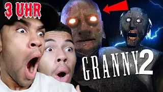 SPIELE NIEMALS GRANNY UM 3 UHR NACHTS !!! (SIE KAM ZU UNS) | Kelvin und Marvin