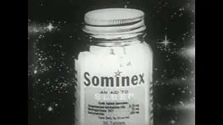 Vintage Old 1950's Sominex Sleep Aid Commercial