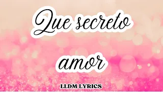 Que secreto amor LLDM (Con letra + Partitura PDF)|  🎵​🎼​🎶 Alabanza Salmo del Apóstol Naasón Joaquín