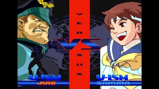 Street Fighter Alpha 3 - V-Juni (Arc) vs V-Sakura (BBHood)