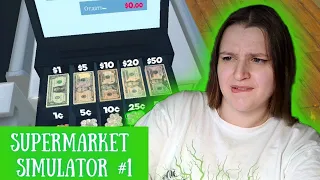 ПЛЮНУЛА НА ВСЕ И ОТКРЫЛА МАГАЗИН | Supermarket Simulator (Супермаркет Симулятор) #1