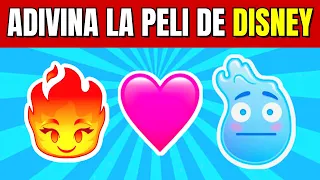 QUIZ de EMOJIS: Adivina la PELÍCULA de Disney por EMOJIS #1 🏰🎬 | ESCURIOSO Quiz de DISNEY Emojis