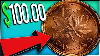 "Rare 1999 Penny Error!!" - Rare & Valuable Canadian Pennies You Can Find!!