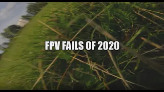 My worst FPV CRASHES and FAILS in 2020 | Compilation