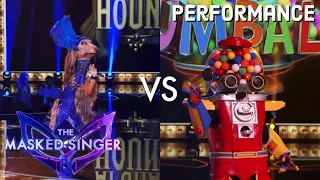 Afghan Hound & Gumball sing “Ding Dong! The Witch Is Dead” | THE MASKED SINGER | SEASON 11