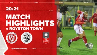 HIGHLIGHTS: Brackley Town 3 - 2 Royston Town FA Trophy