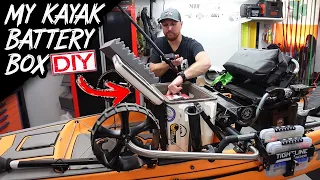 Building A Custom Kayak Battery Box | DIY | Full Build | BEST Kayak Battery Box 2023