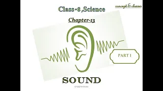 Class 8- Science: Chapter -13, Sound (Part-1)