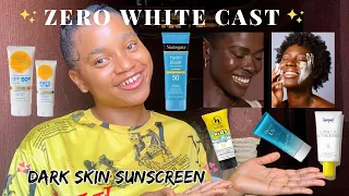 The BEST Sunscreens for DARK SKIN | Oily, Acne Prone, Sensitive, Dry Skin | Face & Body Sunscreens