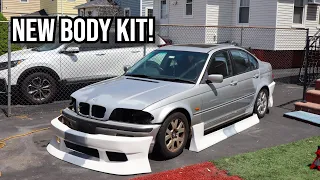 Installing A New BODY KIT On My BMW E46! EP. 4