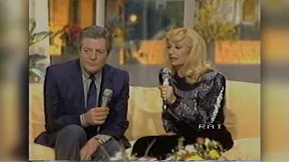 Marcello Mastroianni ospite di Raffaella Carrà a Buonasera Raffaella (5 dicembre 1985)