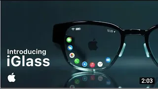 introduceing i- glasses apple glasses concept trailer 2020 - No 2 Indian  tech