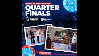 Morning Session European Games Tatami Quarter Finals 2023