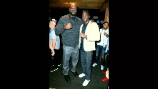 DEONTAY WILDER FACE TO FACE WITH SHAQUILLE O'NEAL