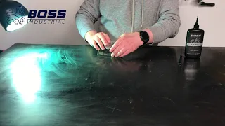 BOSS UV10   Cam ile Pleksi Yapıştırma - Bonding Plexy to Glass