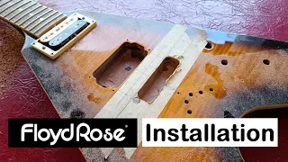 Floyd Rose installation (Routing process)