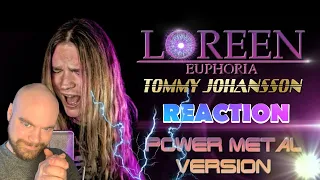 TOMMY JOHANSSON - Euphoria (LOREEN) | REACTION