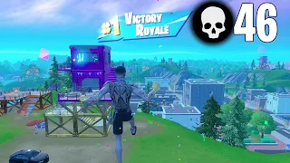 46 Elimination Solo vs Squads (*WORLD RECORD* Fortnite Chapter 3 Win Gameplay)