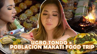 UGBO TONDO + POBLACION MAKATI FOOD TRIP! | Love Angeline Quinto