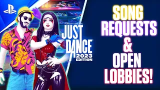SONG REQUESTS & OPEN LOBBIES | JUST DANCE 2023 | PS5 Gameplay