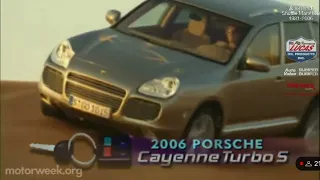 Motorweek 2006 Porsche Cayenne Turbo S Preview
