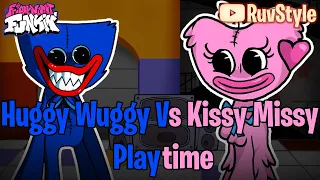 FNF Playtime but it's Kissy Missy vs Huggy Wuggy