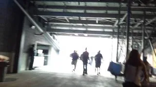 Entering New Meadowlands Stadium To Shoot U2 2011 07 20