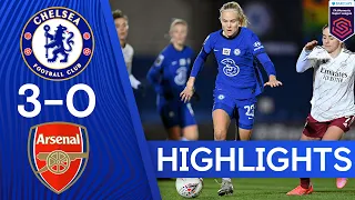 Chelsea 3-0 Arsenal | Pernille Harder Scores Brace To Seal Derby Win | Women's Super League