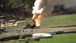 Thermite Grenade burn at BAFB