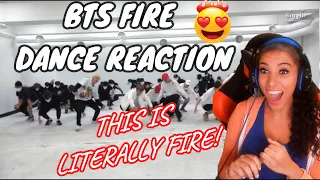 LITERALLY FIRE🔥 Reaction [CHOREOGRAPHY] BTS (방탄소년단) '불타오르네 (FIRE)' Dance Practice