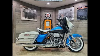 2021 Harley-Davidson Electra Glide Revival FLH-Hi-Fi Blue/Birch White.