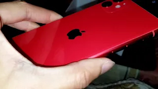 iPhone 11 Red (Product Red) Unboxing And First Boot Up