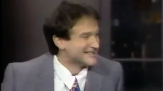 Robin Williams Letterman 29/1-1986