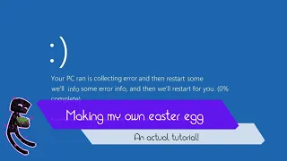 Making a custom easter egg in Windows