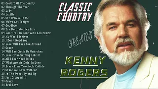 Kenny Rogers ✪ Kenny Rogers Greatest Hits Playlist - Top 30 Best Old Country Songs Of All Time