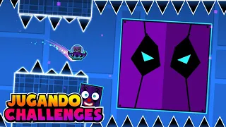 !!!LOS NANDO CHALLENGES MÁS LOCOS DE TODO GEOMETRY DASH!!! | Geometry Dash 2.11