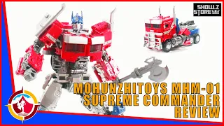 MHZ TOYS MHM-01 SUPREME COMMANDER Leader Class ROTB Optimus Prime #transformersriseofthebeasts