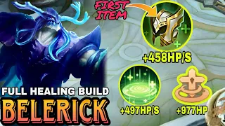 28 ASSIST MVP 11.5 BELERICK WITH FULL HEALING SET 🔥🔥BELERICK BEST BUILD 2023 ~ ZuruPlaysML