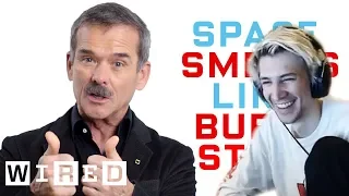 xQc Reacts to Astronaut Chris Hadfield Debunks Space Myths | WIRED | xQcOW