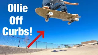 How to Ollie Off a Curb: Skateboard Progression For Beginners