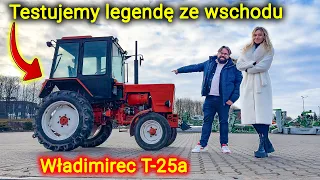 Jaką siłę uciągu ma ciągnik 👉Władimirec T-25a [Korbanek]